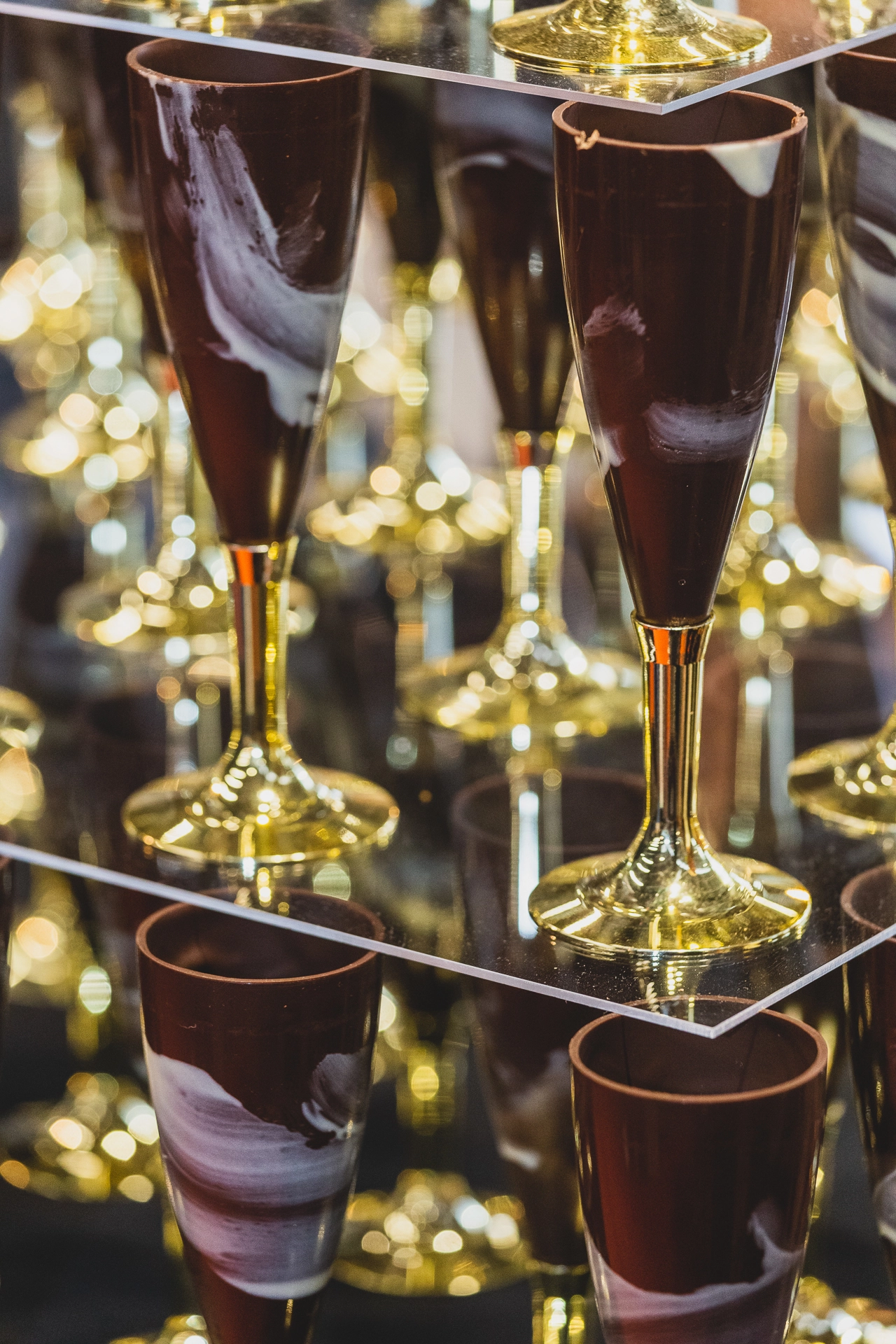 alt="Photo verre en chocolat du Salon Chocolat et Gourmandises Toulouse"